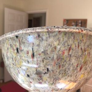 Vintage Texasware confetti mixing bowl